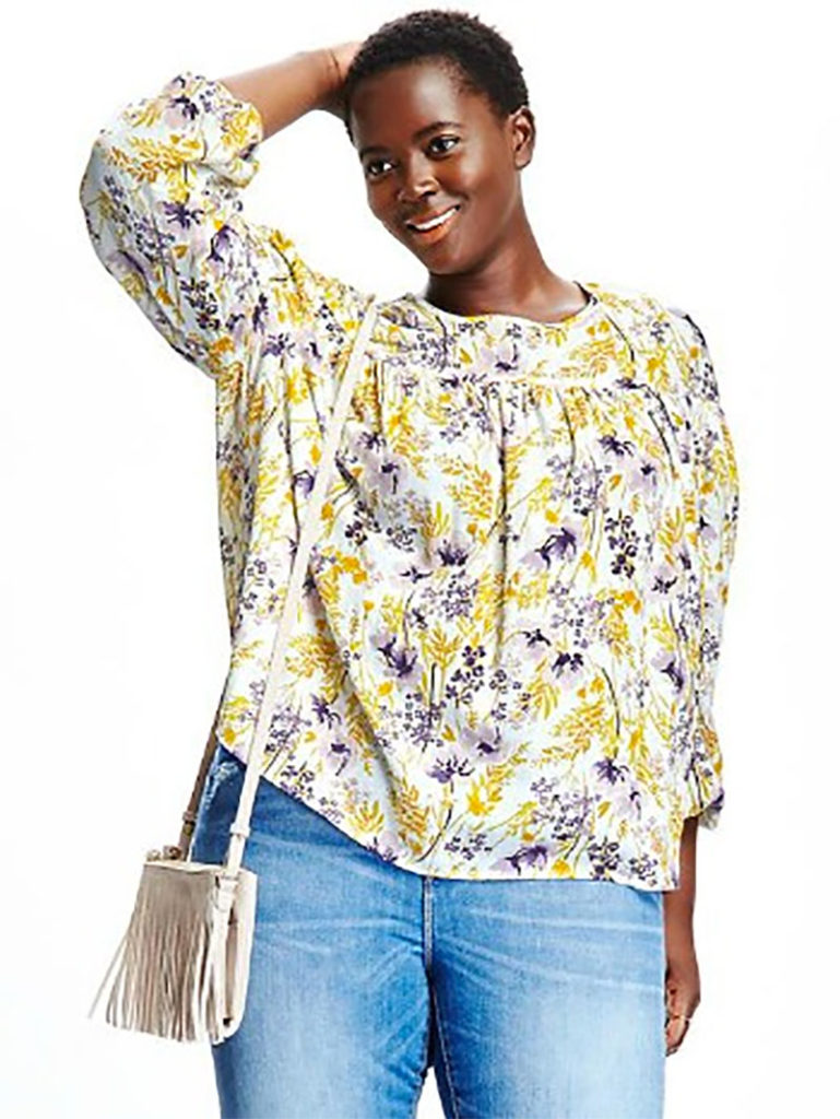 Old Navy Bell-Sleeve Gauze Top