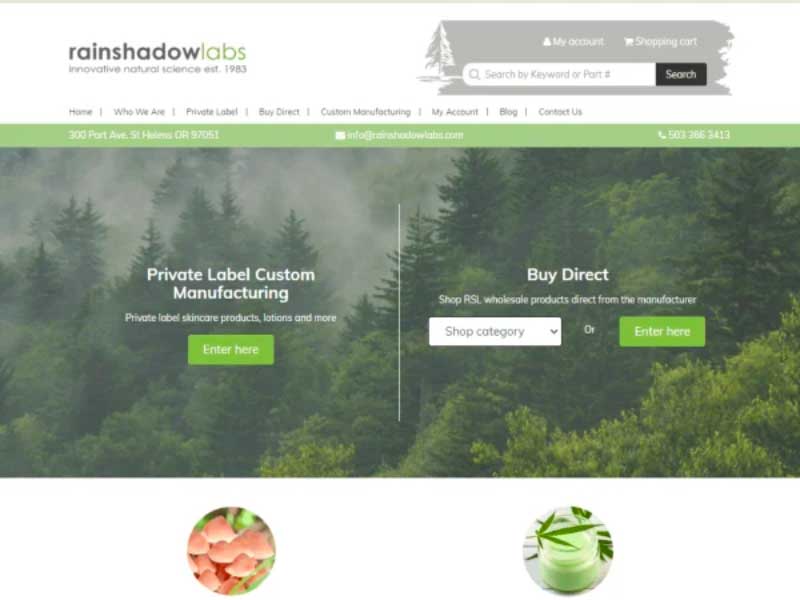 RainShadow Labs – Best in Organic and Safety-Certified Formulations