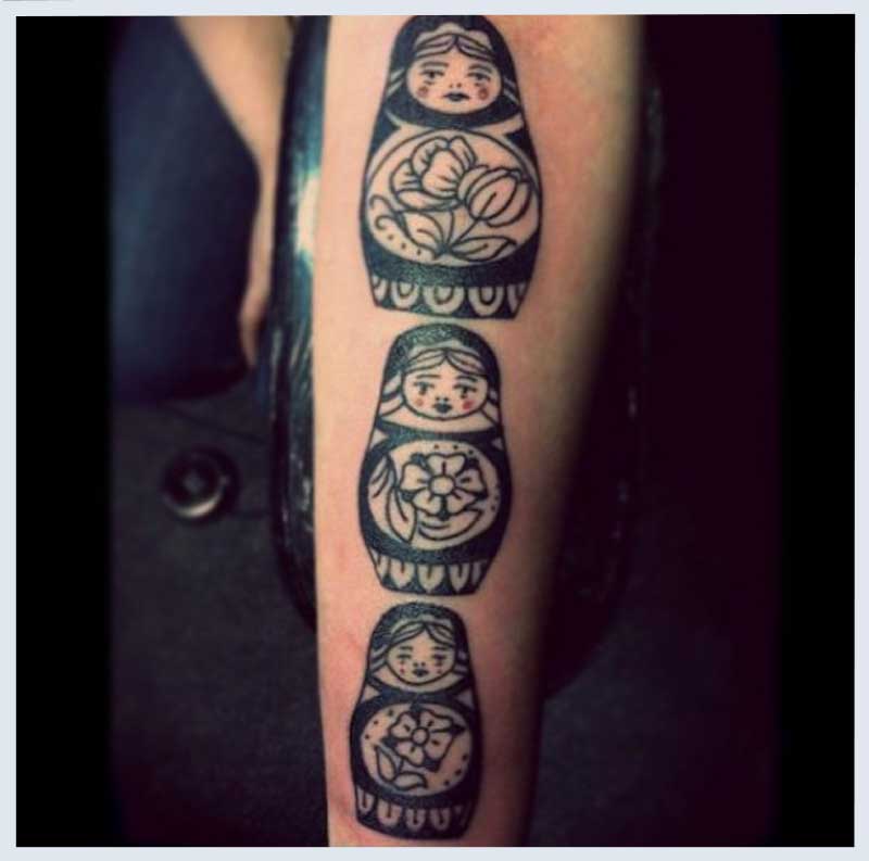 Russian Dolls Tattoo