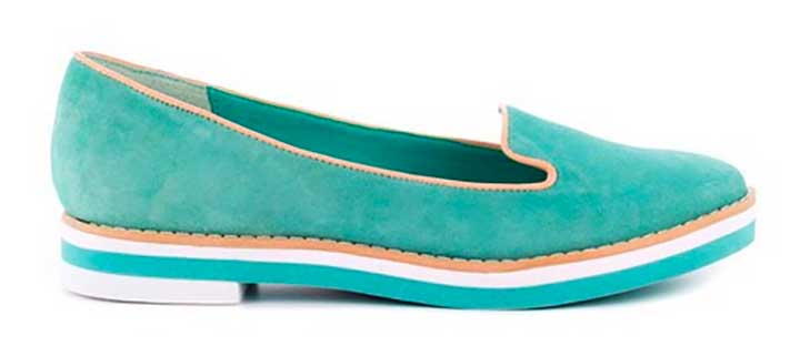 Sam Edelman Spearmint Suede Loafers