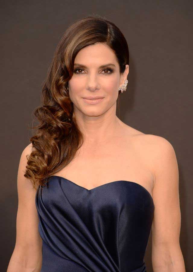 Sandra Bullock's Highlighted Brown Hair