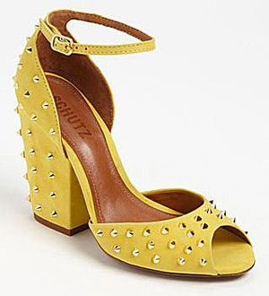 yellow sandals women