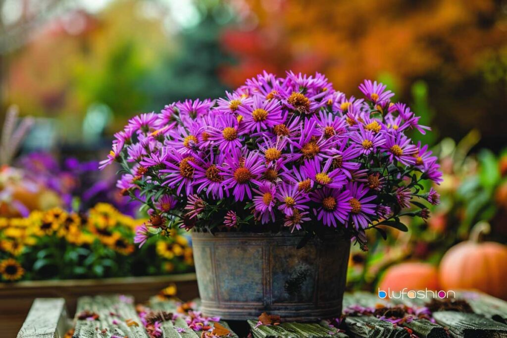 Birth Month Flowers for September is Aster