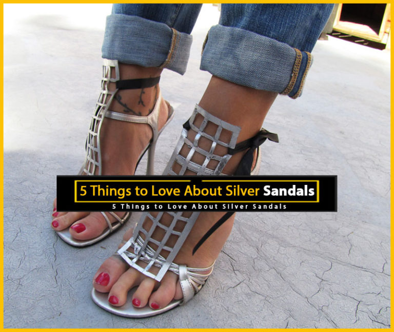 Silver Sandals