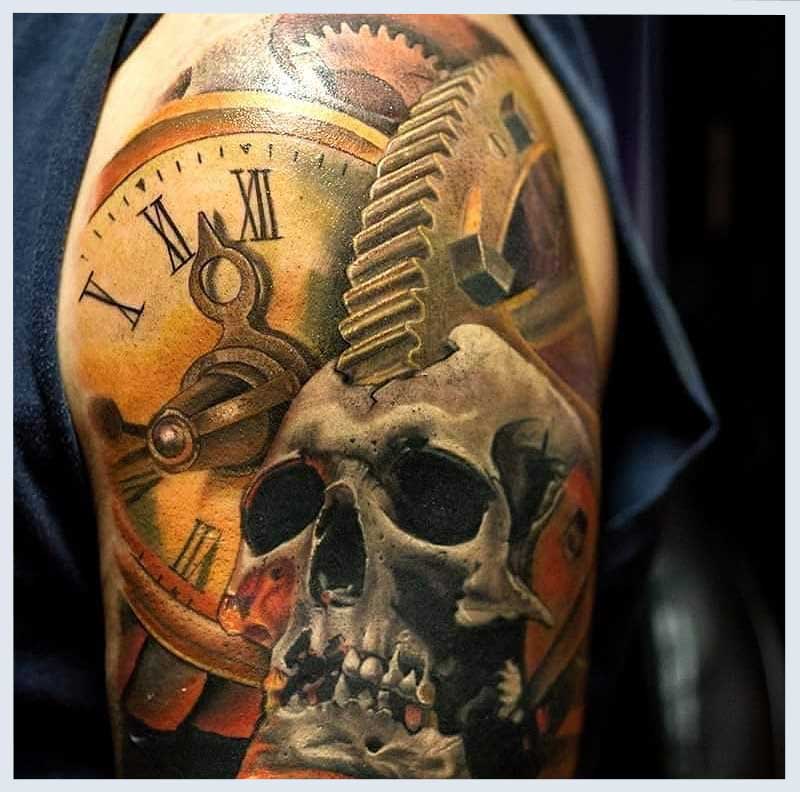 Steampunk Tattoo Designs - Watches