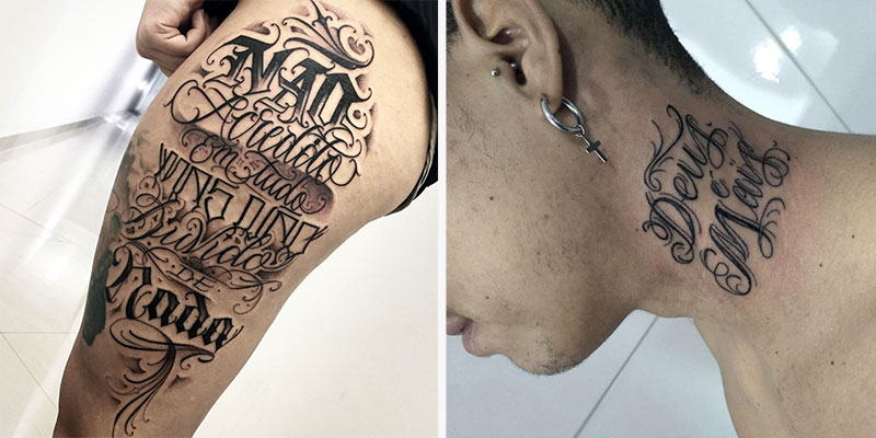 Tattoo Lettering Designs