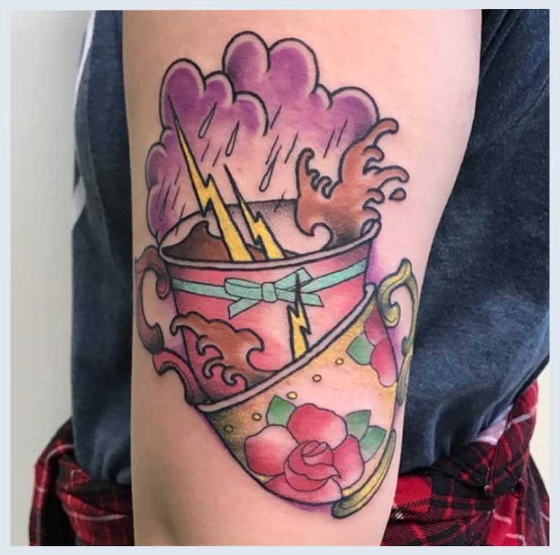 Teacups tattoo