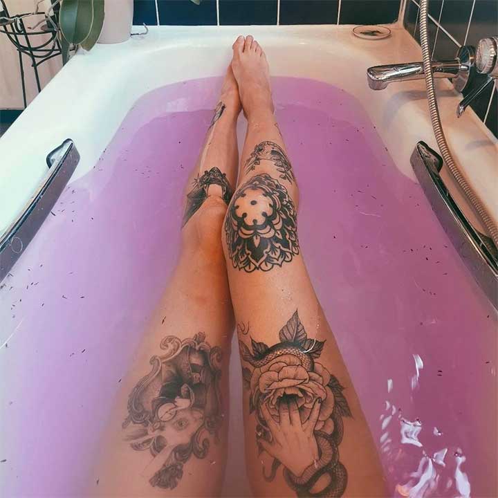 Thigh Tattoo Ideas for Women