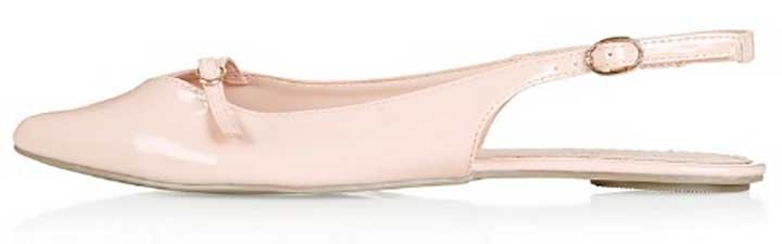 Topshop Volt Slingback Flats