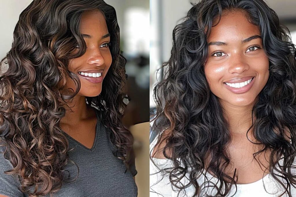 Transform Your Curls: Extensions Before and After Reveals