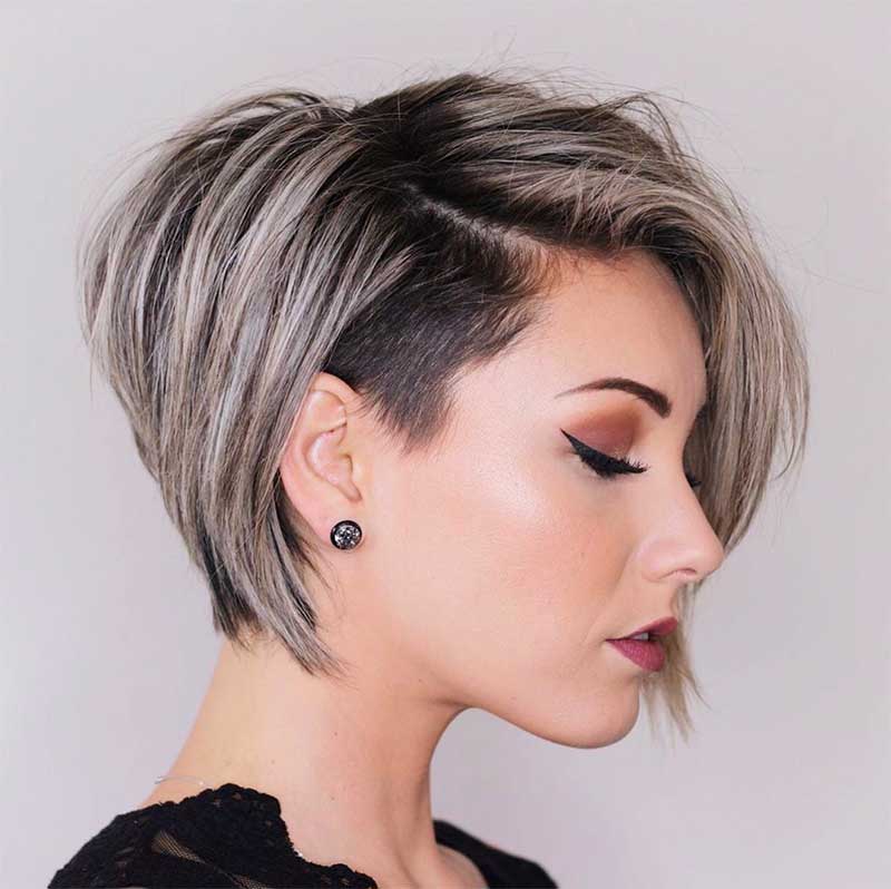 Types of super short hairstyles