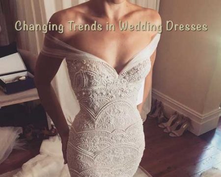 Changing Trends in Wedding Dresses