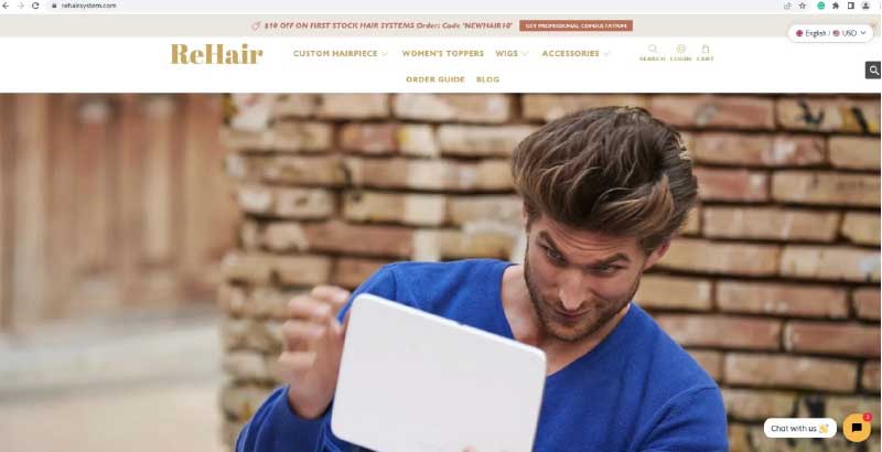 Where Can You Buy Men's Hair Replacement System?