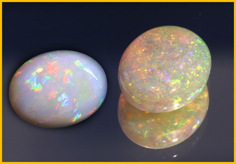 Types of Opals - White Opal