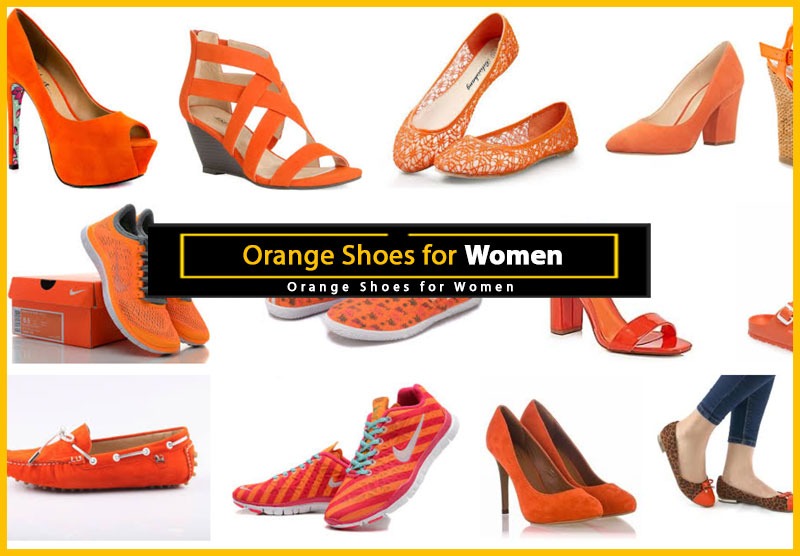 Orange Shoes for Women