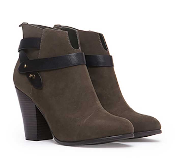 Wrapped Faux Suede Booties from Forever 21