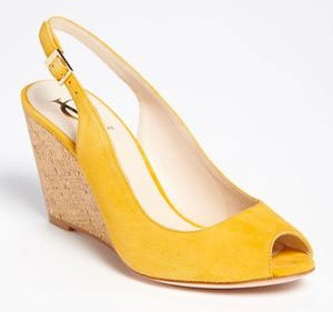 yellow shoes women