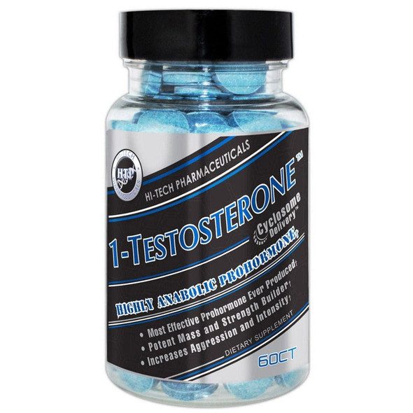 Hi-Tech Pharmaceuticals Hi-Tech 1 Testosterone 60 Count 