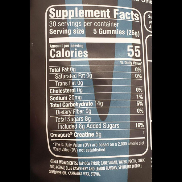  Beast Bites Creatine Infused Gummies 150 Count 