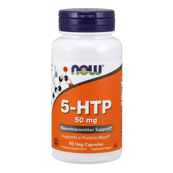  Now Foods 5-HTP 50mg 90 Capsules 