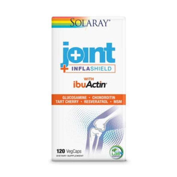  Solaray Joint with InflaShield & Glucosamine Chondroitin 120 Vege Capsules 