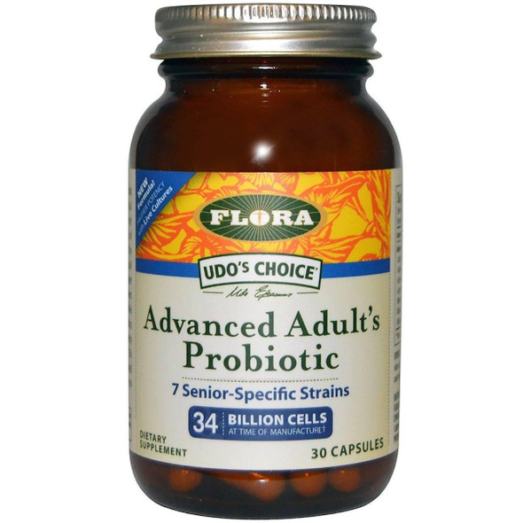  Flora (Udo's Choice) Udo's Choice Advanced Adult's Probiotic 30 Capsules 