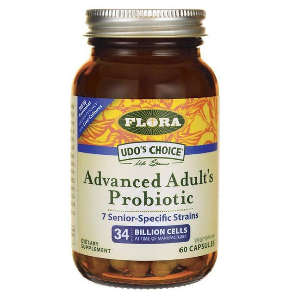  Flora (Udo's Choice) Udo's Choice Advanced Adult's Probiotic 60 Capsules 