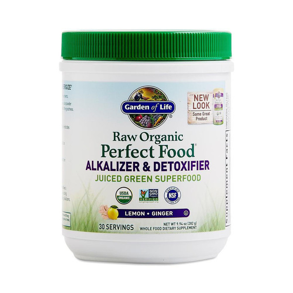  Garden of Life Perfect Food Raw (Organic) Alkalizer & Detoxifier 285 Grams 