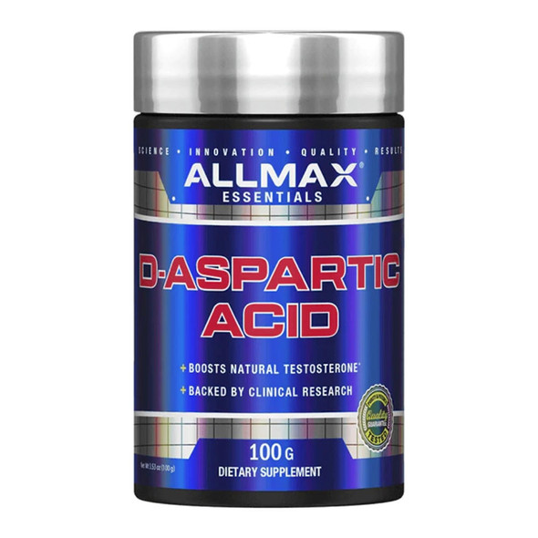  Allmax Nutrition D-Aspartic Acid (DAA) 100 Grams 