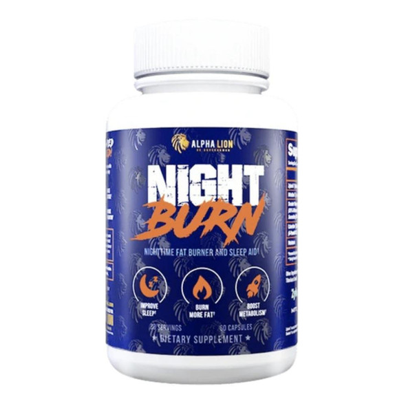 Alpha Lion Night Burn 60 Capsules 
