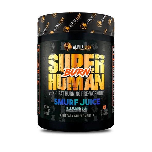  Alpha Lion SuperHuman Burn 21 Servings 