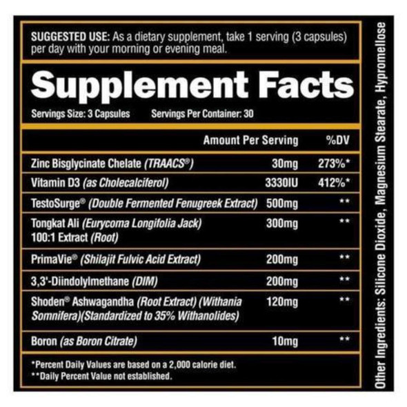  Alpha Lion Super Human Test 90 Capsules 