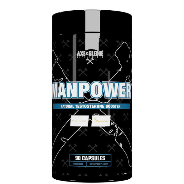 axe & sledge Axe & Sledge ManPower 90 Capsules | Natural Testosterone Booster 