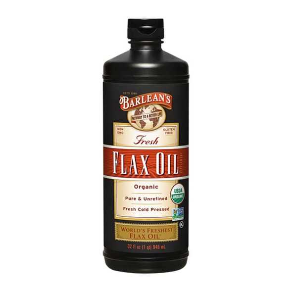 Barlean's Barlean Fresh Flax Organic Oil 32oz 