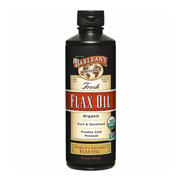  Barlean's Lignan Flax Oil 16oz 