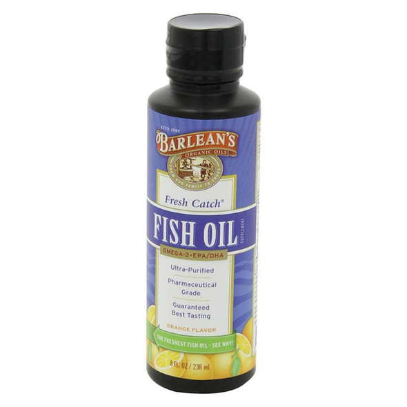  Barlean's Omega-3 Fish Oil 8oz 