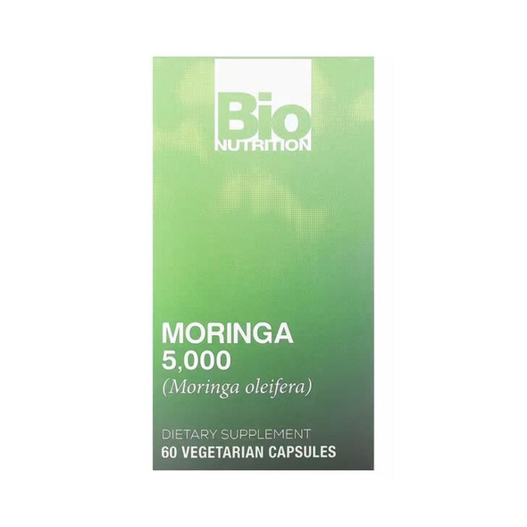  Bio Nutrition Moringa 5000mg 60 Vege Caps 