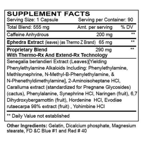 Innovative Labs Innovative Diet Labs Black Mamba 90 Capsules + Free 20ct Bottle 