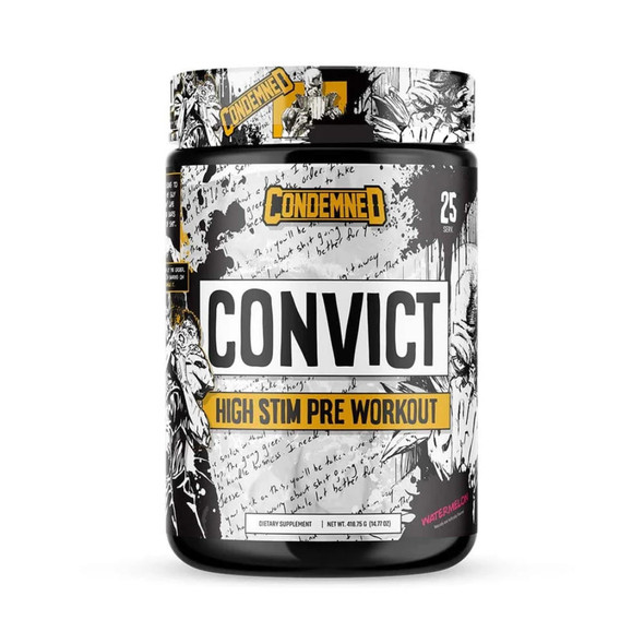 Condemned Labratoriez Condemned Labz Convict Pre-Workout 25 Servings 