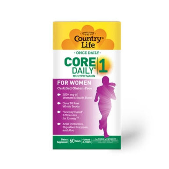  Country Life Core Daily-1 Women 60 Tablets 