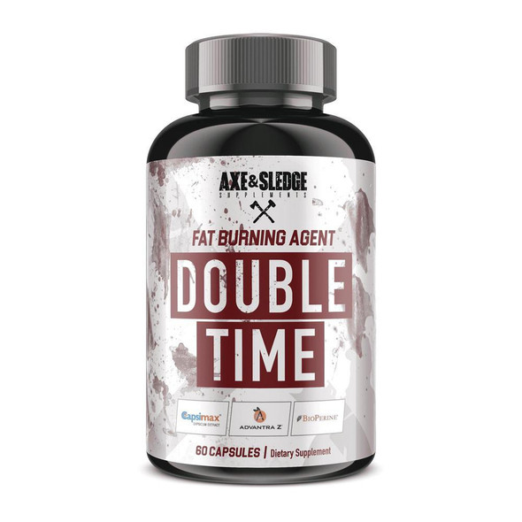 axe & sledge Axe & Sledge Double Time 60 Capsules | Fat Burning Agent 