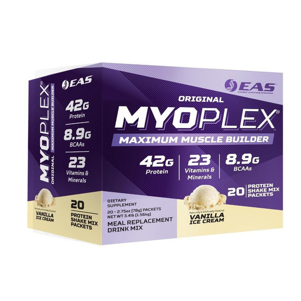  EAS Myoplex Protein 20 Shake Mix Packets 
