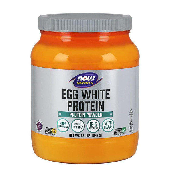  Now Foods Egg White Pure Powder 1.2 Lb 