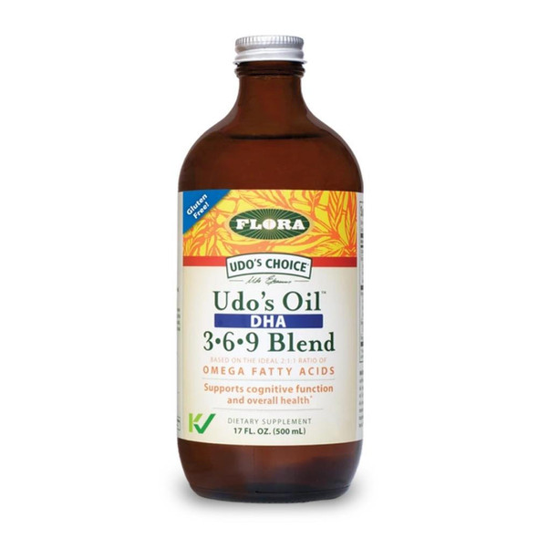  Flora (Udo's Choice) Udo's Choice DHA 3 6 9 Blend 17 oz 