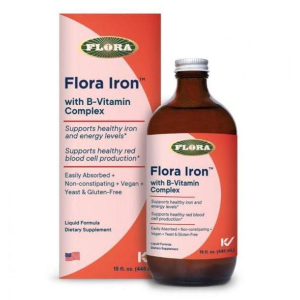 Flora (Udo's Choice) Flora Health Flora Iron B Complex 15oz 