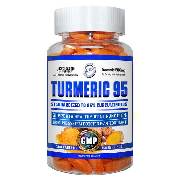  Hi-Tech Pharmaceuticals Turmeric 95 120 Tablets | New Product 
