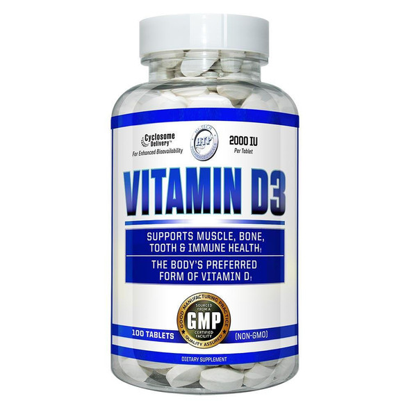  Hi-Tech Pharmaceuticals Vitamin D3 100 Tablets 