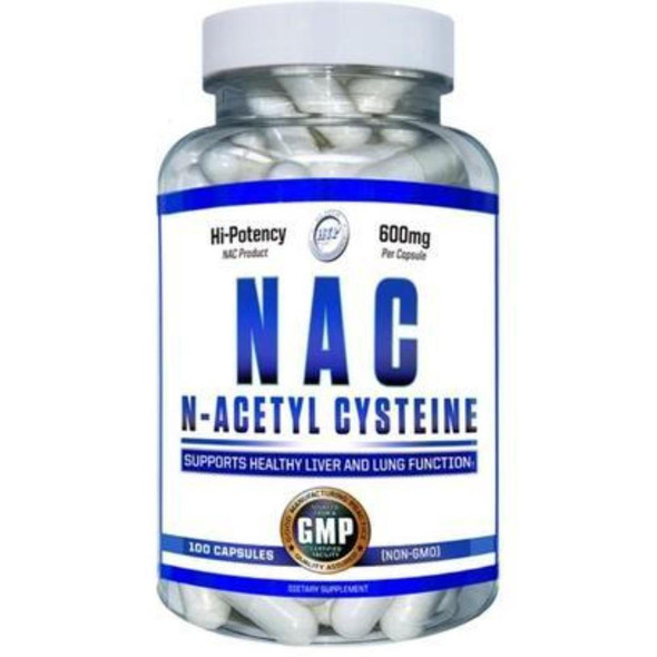 Hi-Tech Pharmaceuticals Hi Tech Pharmaceuticals NAC 600mg 100 Capsules 