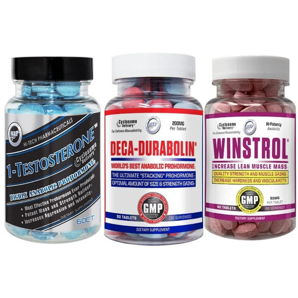  Hi Tech Pharmaceuticals DecaDuraTestStrol Cutting Stack 