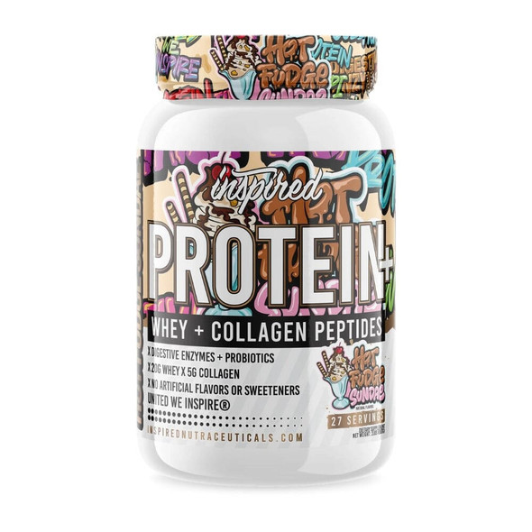  Inspired Nutraceuticals Protein+ Collagen & Probiotics 